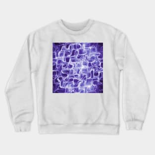 Indigo waves Crewneck Sweatshirt